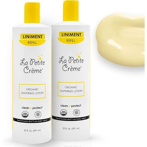 La Petite Creme Premium Diapering Lotion, Liniment Diaper Rash Cream, 40 oz