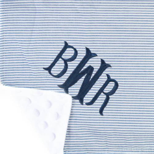 Personalized Baby Blankets, Monogrammed Seersucker Baby Blanket, Custom Baby Blanket, Personalized Baby Gifts, Baby Boy/girl - Etsy