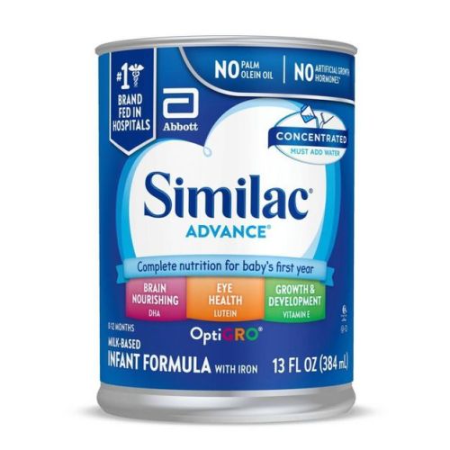 Similac Advance Concentrate Infant Formula - 13 fl oz: Gluten-Free, Kosher, Halal, Brain Development