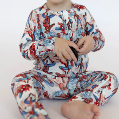 Watercolor Spidey Loveralls