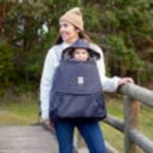 All Weather Baby Carrier Cover: Charcoal | Ergobaby