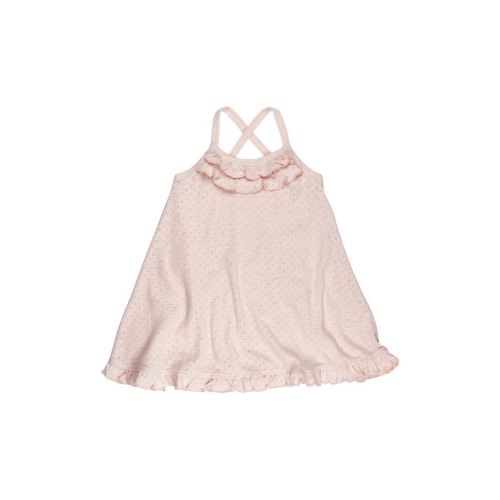 Organic Cotton Pointelle Sundress, 6-9m (16-19 lbs)