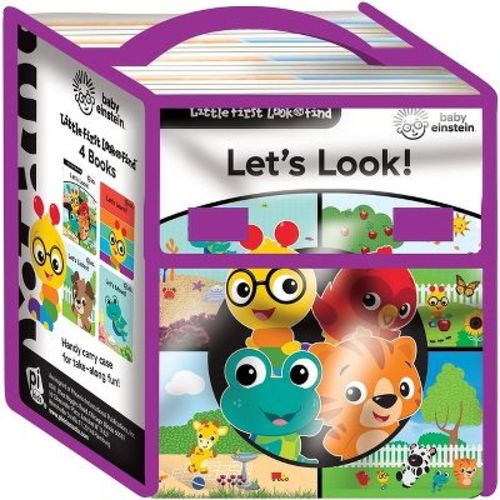 Baby Einstein: Little First Look and Find 4 Books - by Pi Kids (Mixed Media Product)
