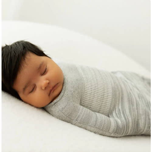 Grey Swaddle Sleep Sack - Small ( 6-12 pounds)