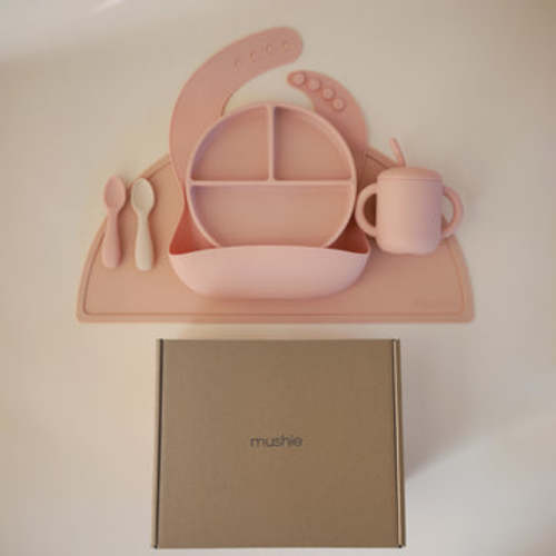 Stage 2 Blush Feeding Kit – Mushie