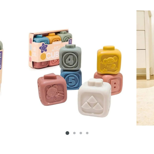 Sensory Activity Rubber Cubes