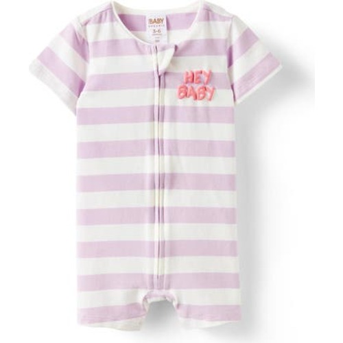 The Billie Short Sleeve Zip Romper