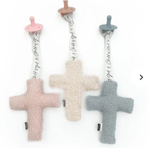 Pacifier Lovey Cross – OUR HOUSE ABOVE