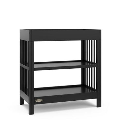 Graco Teddi Changing Table with Water-Resistant Changing Pad Black