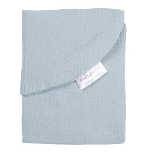 Lounger Curve Muslin Cover | Bluebell