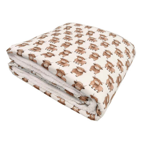 Mini Highland Fuzzy Bamboo Blanket