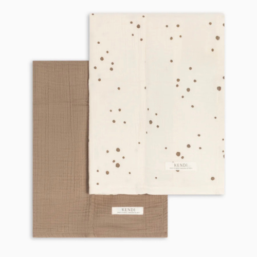 2-Pack Muslin Burp Cloths