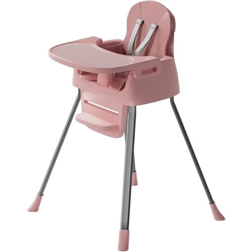 Portable Baby Highchair for Months Infants and Toddlers with 5 Point Harness Convertible Comfortable Seat for Cozy Eating Table Sit Up High Chair and Seats for Sitting Up Back Booster Feeding Chairs