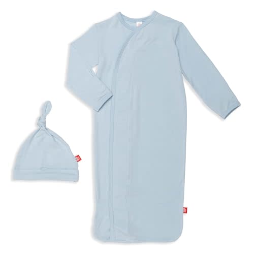 Magnetic Me Modal Newborn Sleeper Gown & Hat Set | Silky Soft Modal Fabric Sleep Sack