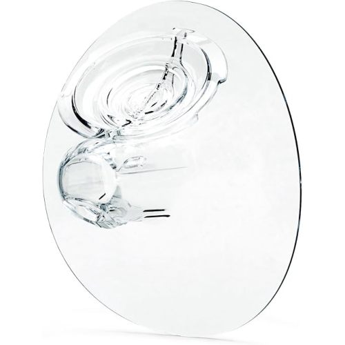 Elvie Breast Pump Breast Shield - 24mm - Nipple Flange for Pumping Breast Milk - Accessories & Breastfeeding Essentials for Electric Pumps - BPA Free, Dishwasher Safe - 2 Pack