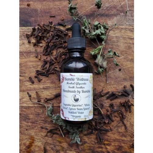 Herbal Glycerite: Tooth Soother – Handmade by Bumble