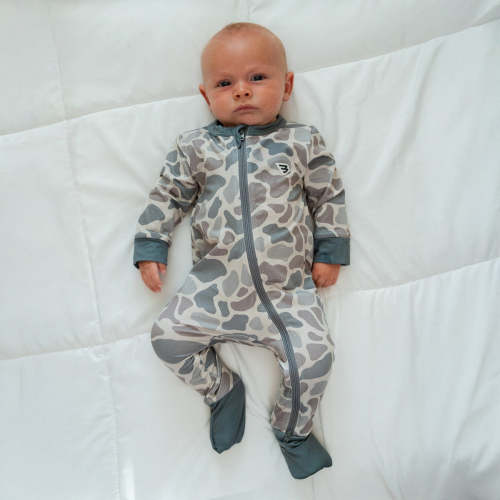 Baby Zip Up - Classic Deer Camo – BURLEBO
