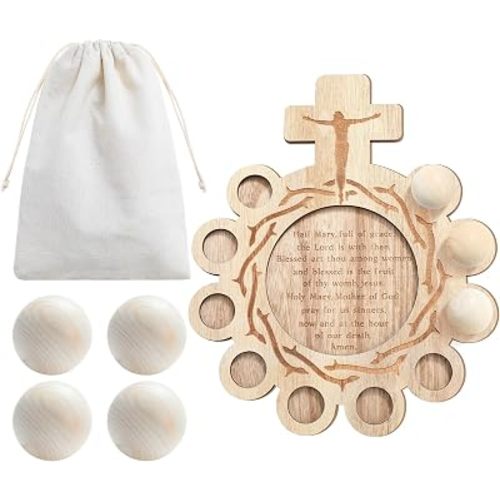 Wooden Decade Rosary Board Kit