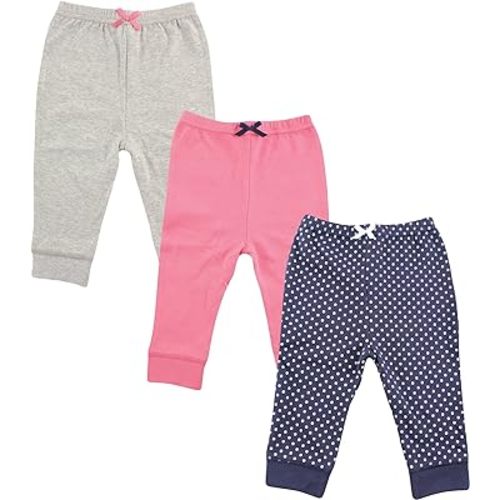 Luvable Friends Baby Boys' Cotton Pants