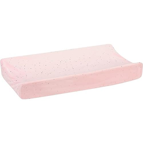 Lambs & Ivy Ballerina Baby Pink/Gold Stars Soft Changing Pad Cover