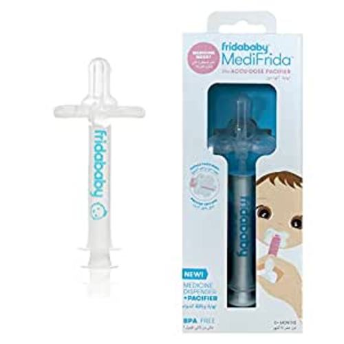 Amazon.com: Frida Baby Medi Frida the Accu-Dose Pacifier Baby Medicine Dispenser : Everything Else