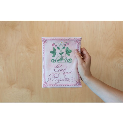 Baby Crinkle Book- CRIED AND PREJUDICE Classic Books Baby Shower Gift