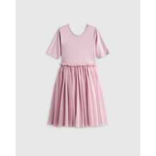 Organic Cotton Tulle Tutu Dress - Kid in Lilac Mauve
