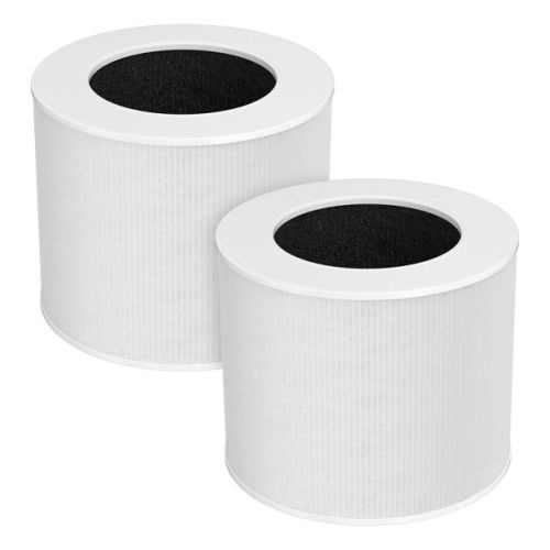 2Pack Core Mini Air Purifier Replacement Filter Compatible with LEVOIT Core Mini Air Purifier,3-in-1 True HEPA Filter High-Efficiency Activated Carbon