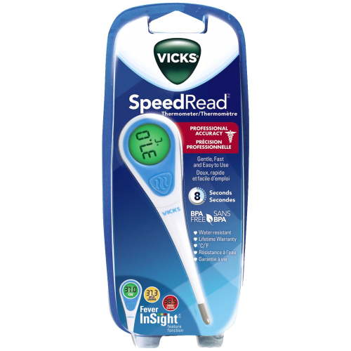 Vicks V912CA Speedread Thermometer with Fever Insight, Professional Accuracy - Walmart.ca