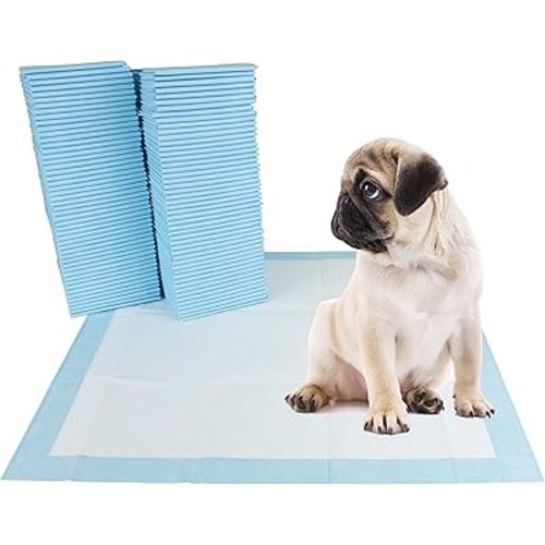 BV Puppy Pads XL 20 Count 28"x34" - Leak-Proof Pee Pads for Dogs with 6-Layer Design, Rapid Dry Sheet & Attractant - Dog Pad Extra Large with Odor Control - Perfect for Big Dogs & Indoor Use