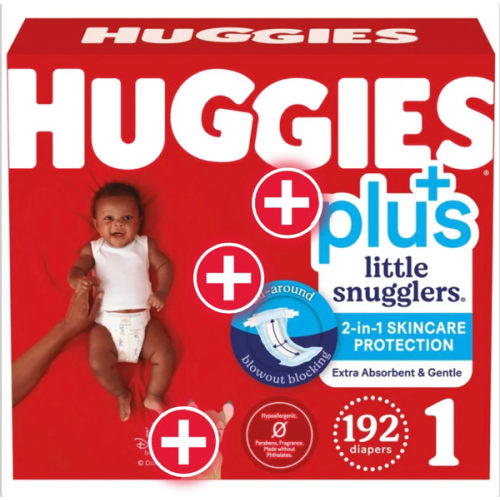 Huggies Plus Diapers - Any Size