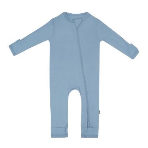 Kyte Baby Zippered Romper in Slate