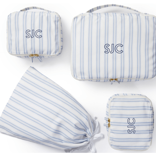 4 Piece Striped Packing Cubes
