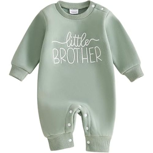 Newborn Baby Boy Fall Outfit Romper Jumpsuit Warm Infant Clothes