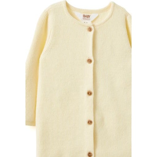 Organic Knit Long Sleeve All In One