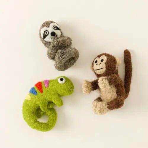 Set of 3 Finger Puppets