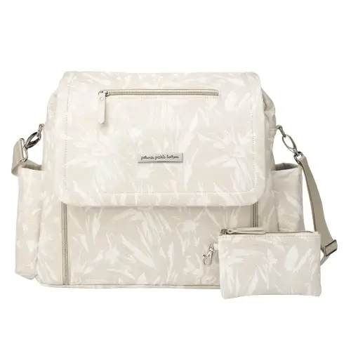 Boxy Backpack Deluxe in Linen Blossoms