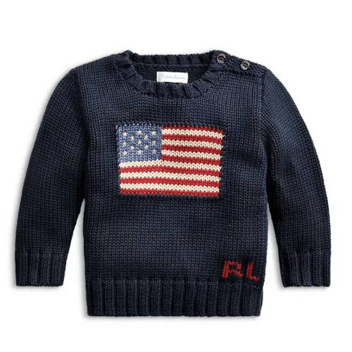 Boys' The Iconic Flag Sweater - Baby