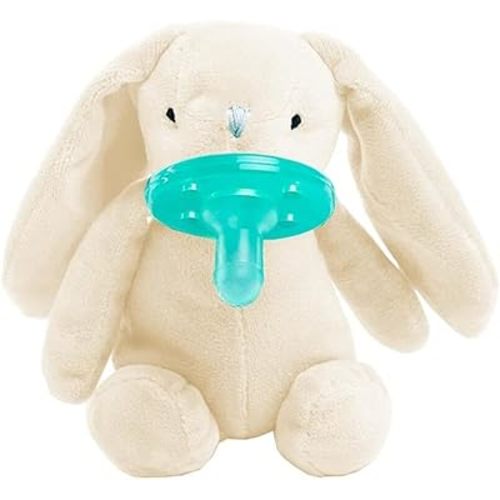 Sleep Buddy 0m+ Anatomical 100% Silicone Pacifier with Soft Toy Bunny Lulu