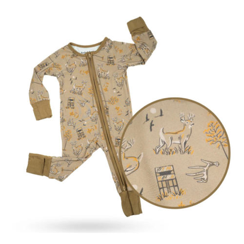 "Antler Club" Baby Zippy – Bow Crew Apparel - Bow Hunting Lifestyle Apparel