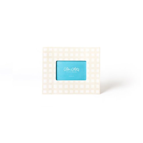 Ecru Gingham Frame | Baby Gift Nursery Décor | Coton Colors