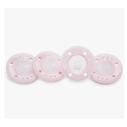 Ninni breast like Pacifier Petal Pink 4 Pack