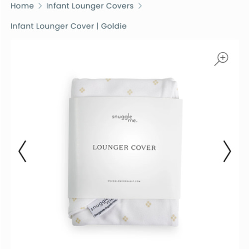 Infant Lounger Cover | Goldie