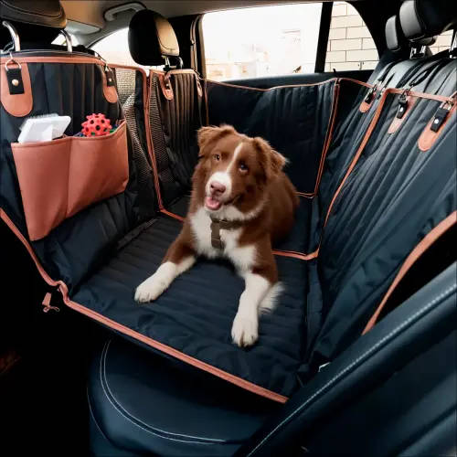 Hard Bottom Dog Car Hammock | “Travel Buddy Mk. II” by Owleys