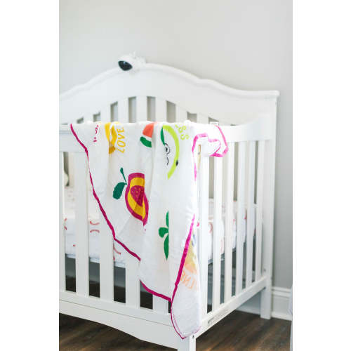 Fruit of the Spirit Muslin Baby Blanket – Tiny Theologians