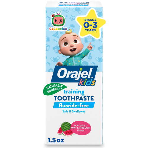 Orajel Kids CoComelon Training Toothpaste with Watermelon Flavor, 1.5 oz