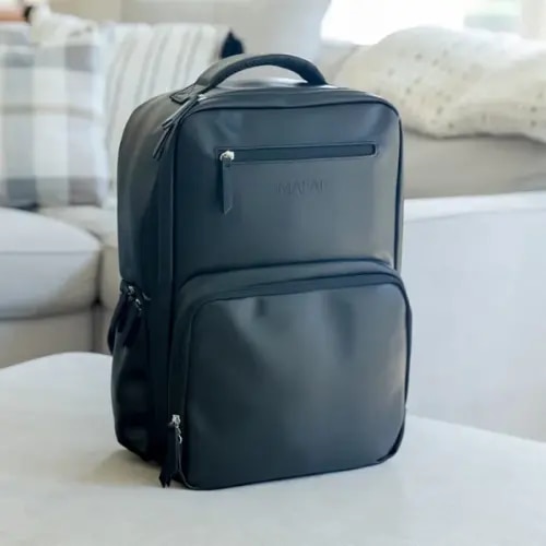 The MAPAII Black Diaper Backpack | Just Mapaii