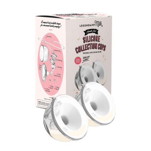 Silicone Milk Collection Cups | Legendairy Milk