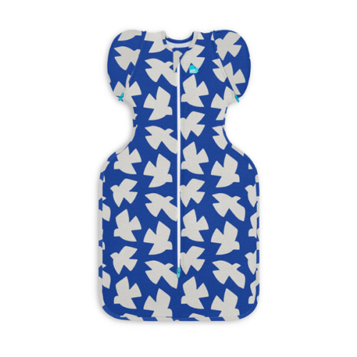 Swaddle Up™ Transition Bag 1.0 TOG Cotton Cobalt Paperbirds