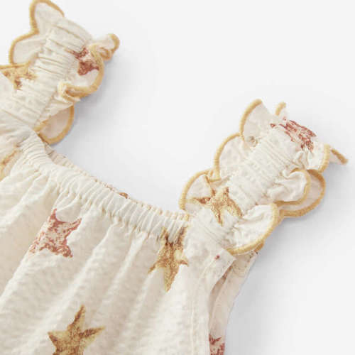 Starfish Dreams Bubble Romper - Milkbarn Kids | Maisonette